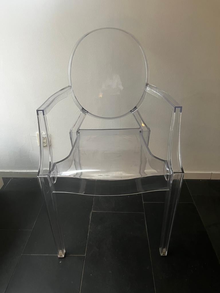 Kartell Louis Ghost replica stoel, Ophalen, Kunststof, Gebruikt, Overige kleuren