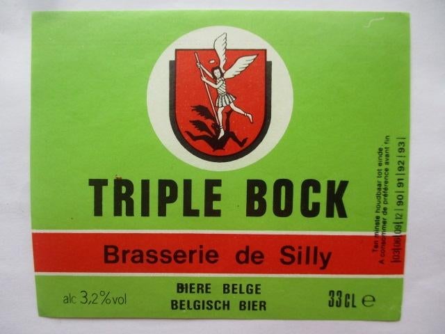 bieretiket Belgie 7-5 (15D) de silly, Ophalen of Verzenden, Gebruikt, Overige typen, Overige merken