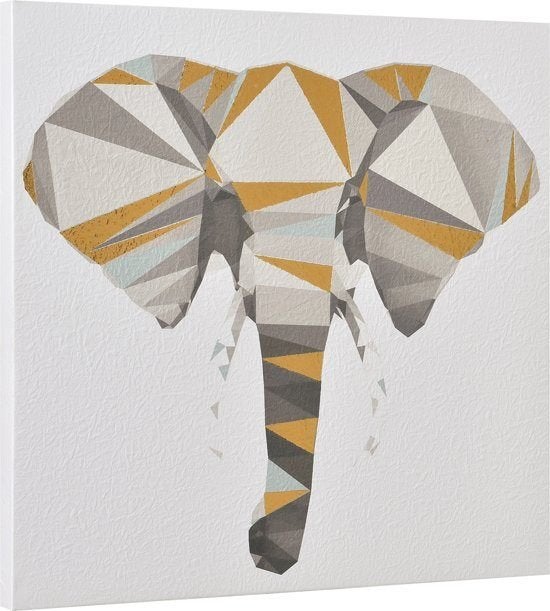 schilderij "olifant"., Ophalen, Minder dan 50 cm, HT Trade Service GmbH & Co. KG, Eversburger Strasse 32 , 49090 Osnabrück, Duitsland