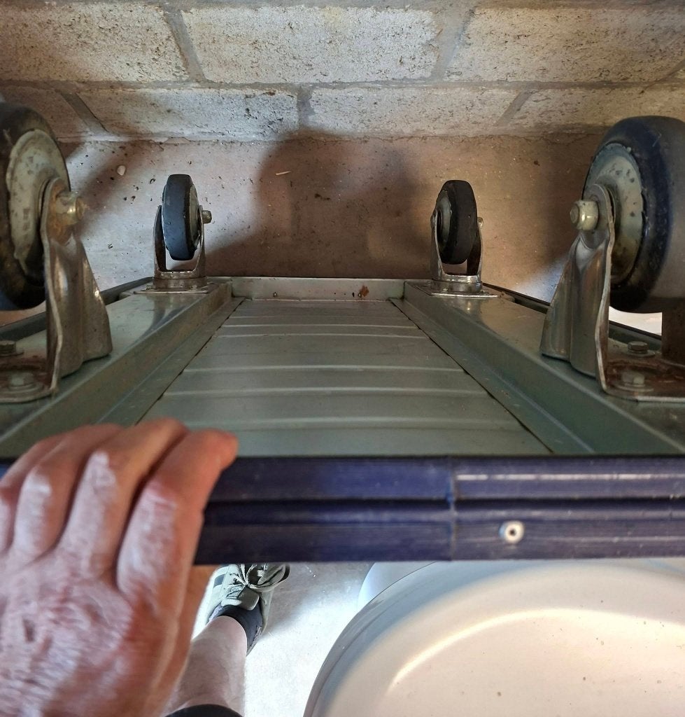 Transportkar, 100 liter of meer, Ophalen, Gebruikt, Transportkar