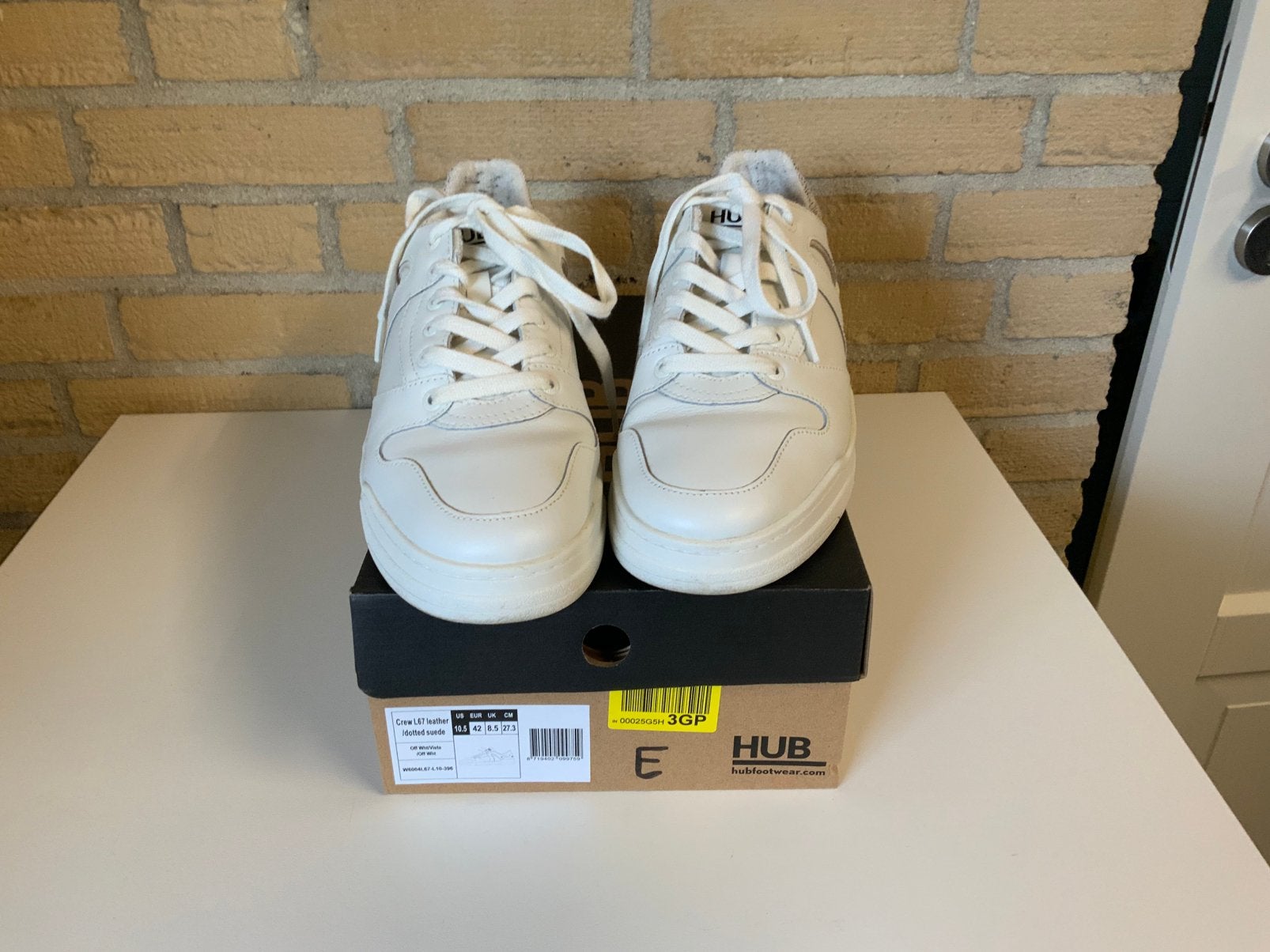 HUB Sneaker maat 42, Ophalen, Wit, Nieuw, Sneakers of Gympen
