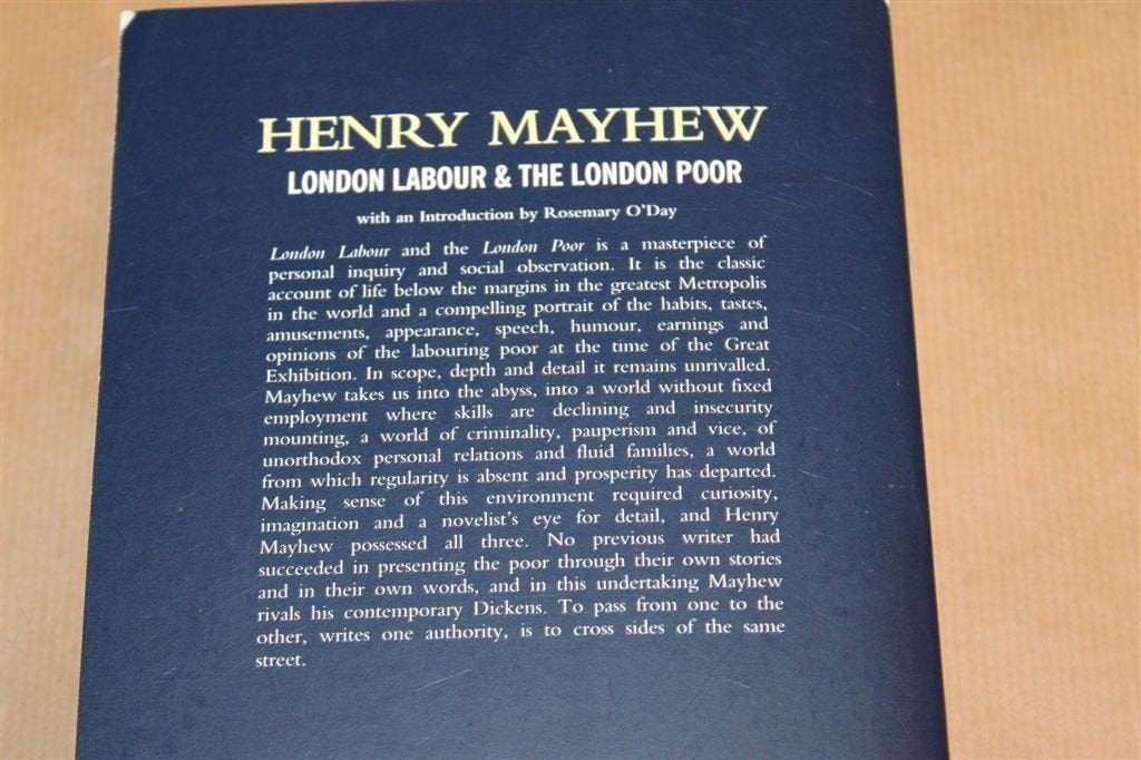 London Labour and the London Poor — Mayhew, Wordsworth, Ophalen of Verzenden, Zo goed als nieuw, Europa