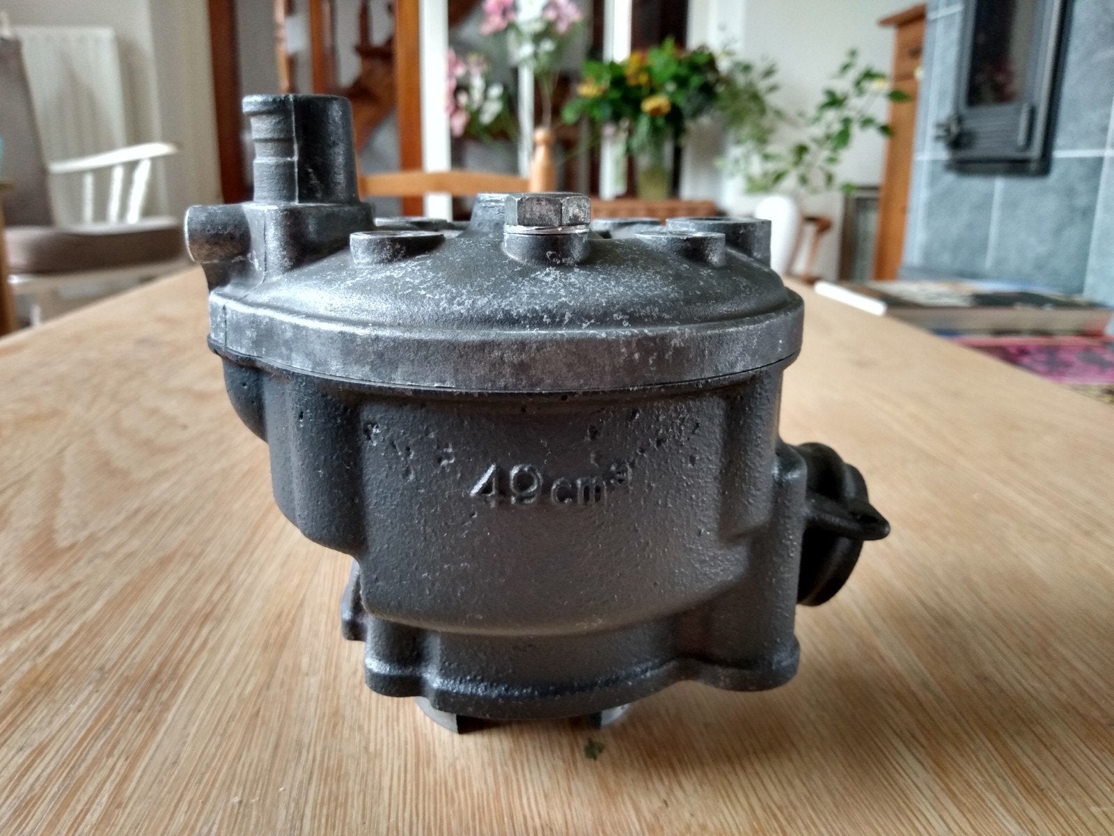 Cilinder met forse krassen - 49cc, Ophalen of Verzenden, Gebruikt, Cilinder