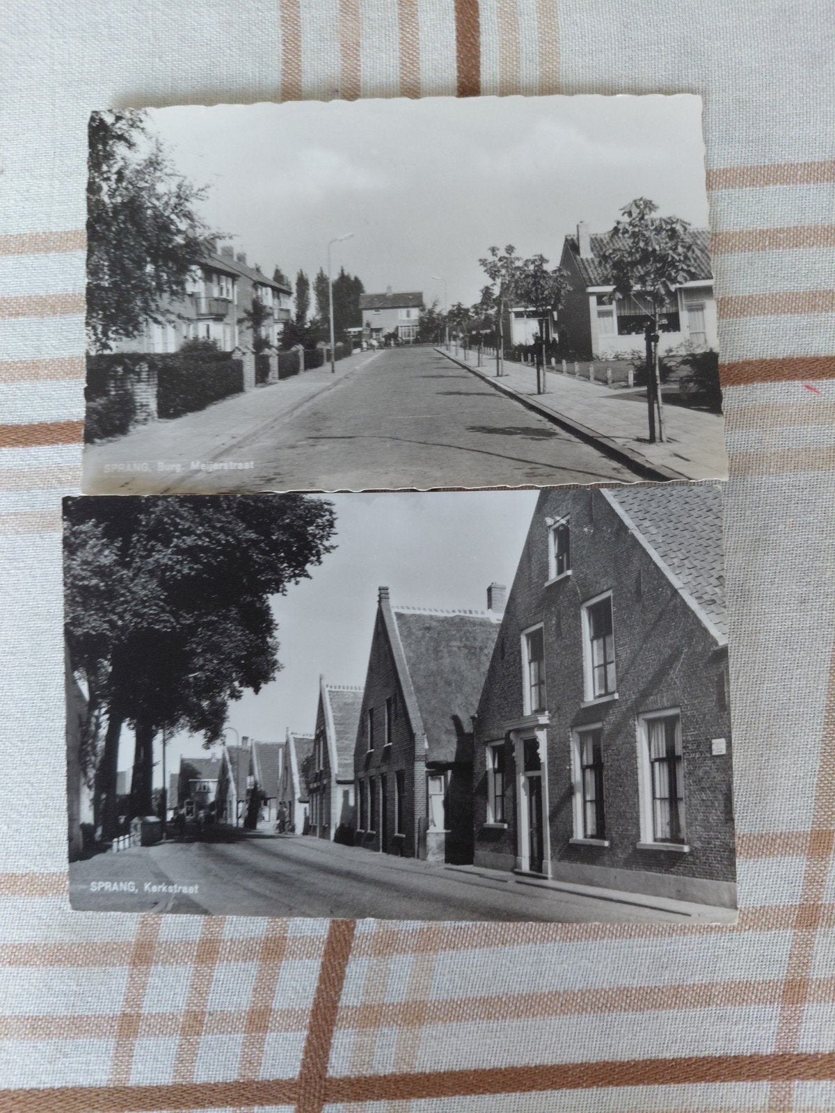 L 7  2kaarten Sprang-Capelle., Ophalen of Verzenden, 1960 tot 1980, Zuid-Holland