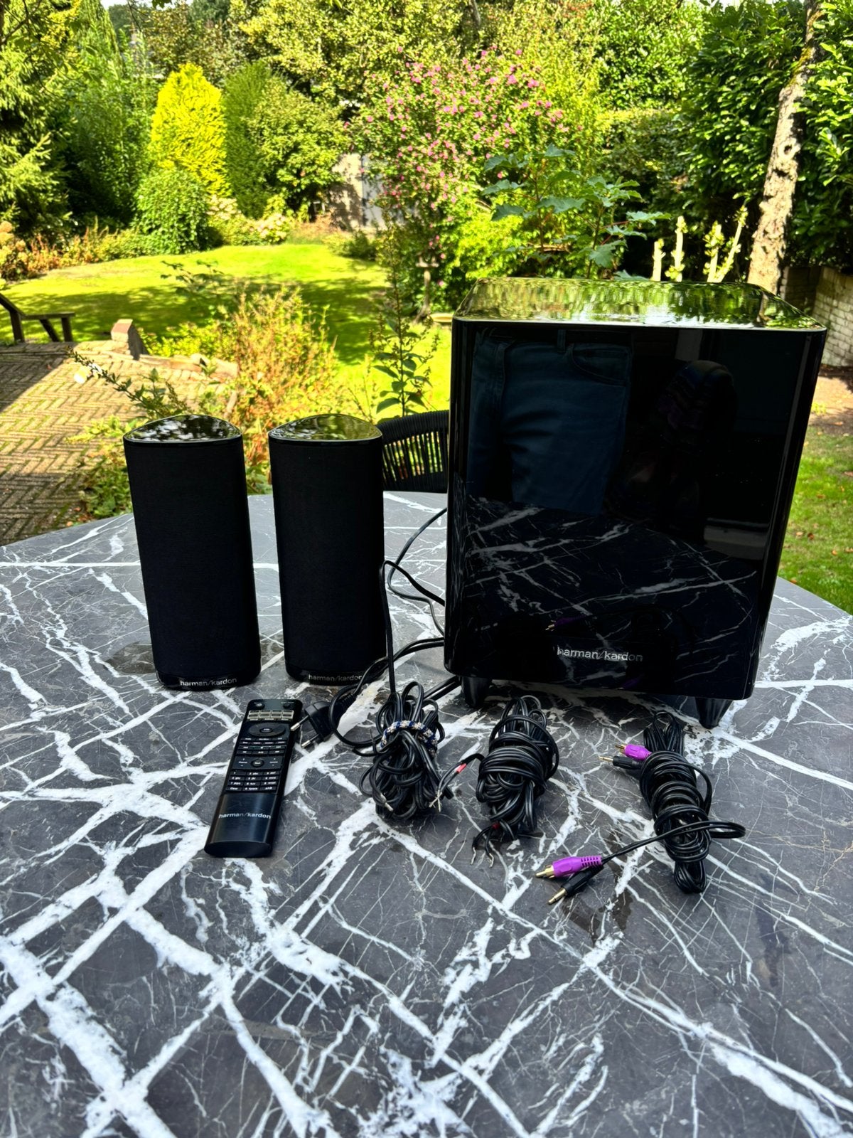 Harman / Kardon home cinema set 3.1, Blu-ray-speler, 70 watt of meer, Zo goed als nieuw, 3.1-systeem