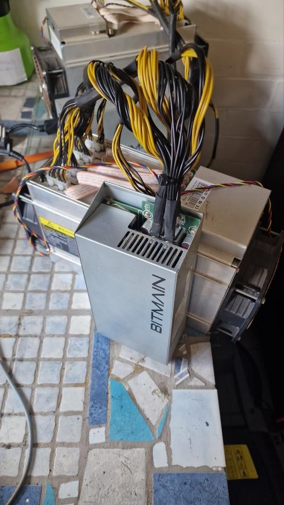 Bitmain Antminer l3 Bitcoin Miner met PSU, Computers en Software, Overige Computers en Software, Ophalen of Verzenden, Gebruikt