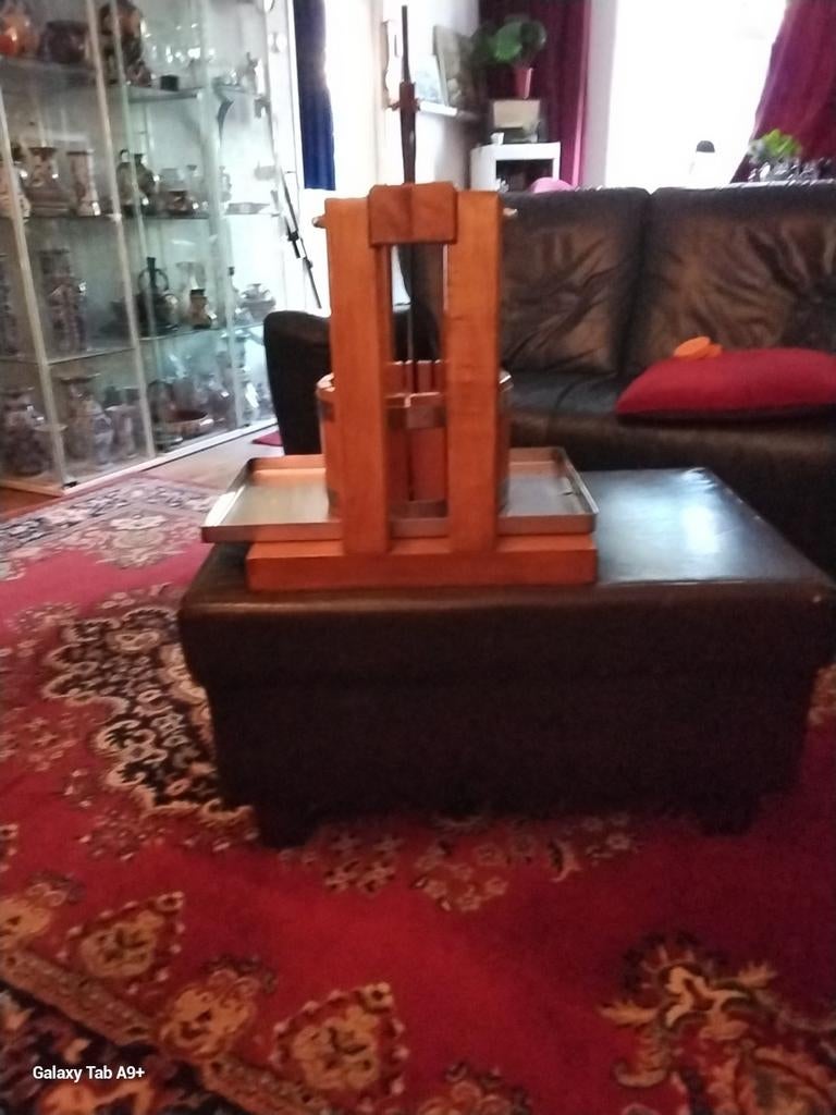 Houten fruitpers / sapmaker, Ophalen of Verzenden