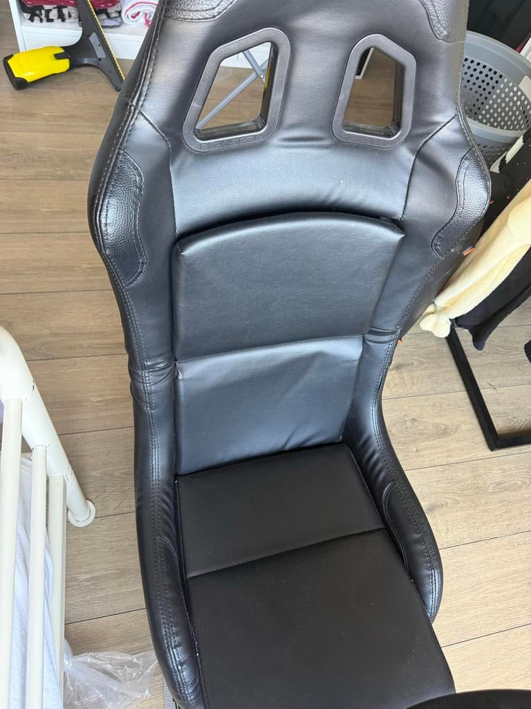 Logitech G29 Racestuur, Pedalen en Playseat Evolution, Ophalen, Racestoel, Gebruikt, Force feedback