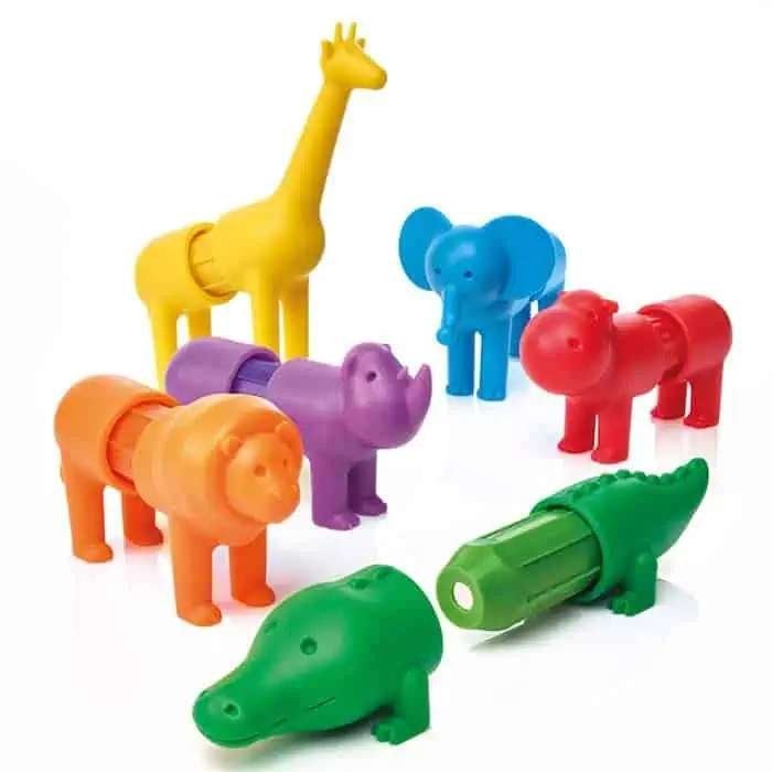 SmartMax My First Safari Animals 18 delen - nieuw, ., Nieuw, Ophalen of Verzenden, Bouwen