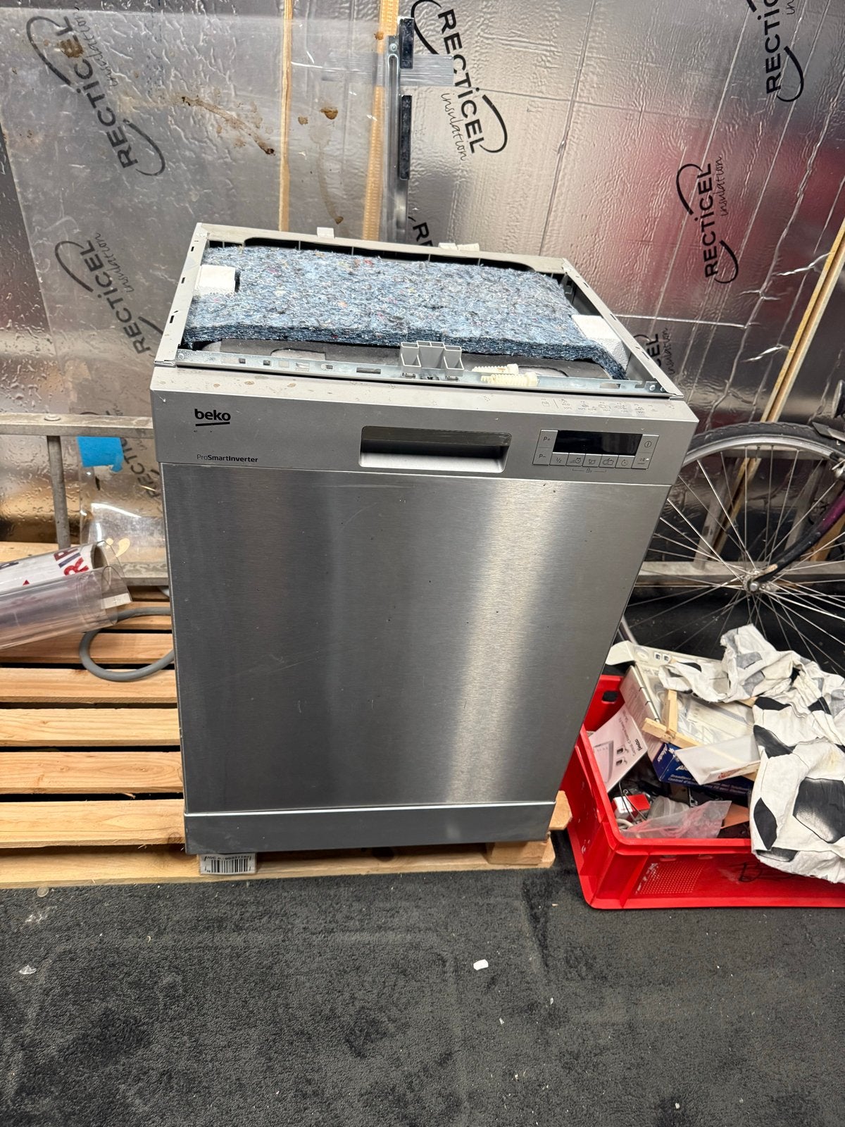 Beko ProSmartInverter inbouw Vaatwasser - Gebruikt, Ophalen, Gebruikt, 60 cm of meer, Eco programma