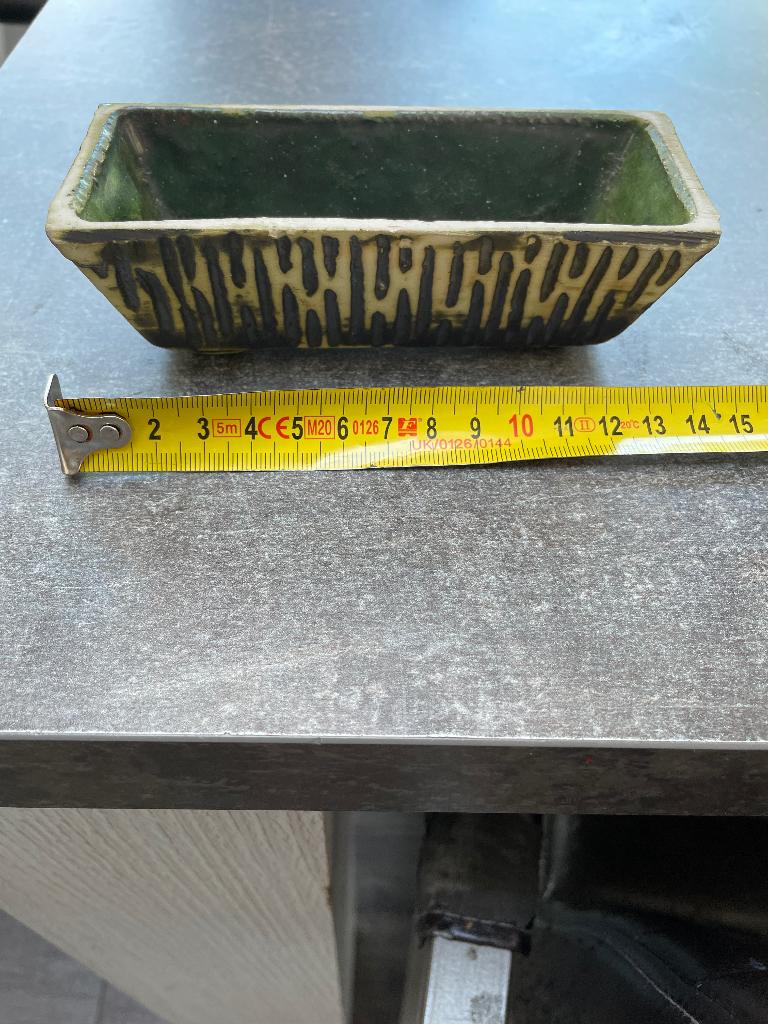 Vintage cactus bakje 13x4x4cm Reuver Holland., Ophalen of Verzenden