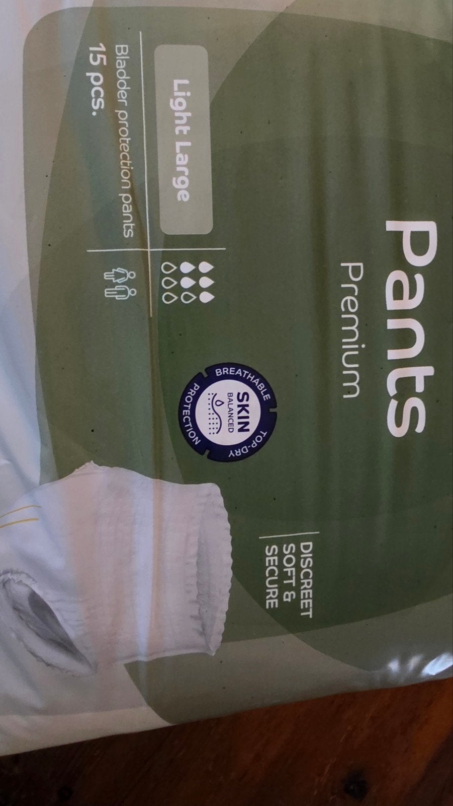 30  x Abena pants premium light large 15 stuks, Diversen, Ophalen of Verzenden, Nieuw