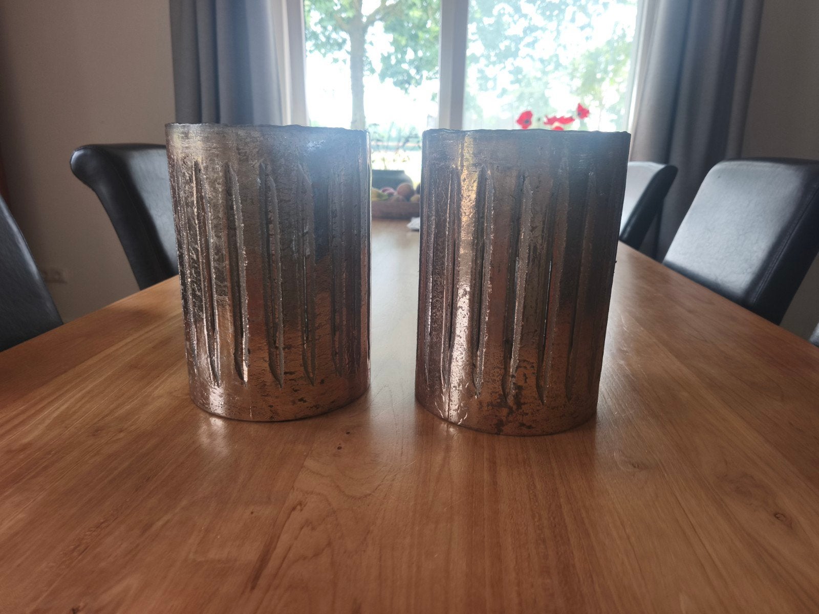 Twee nieuwe grote windlichten, Ophalen, Windlicht, Nieuw, Glas