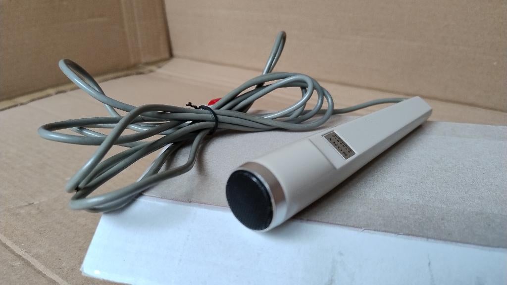 Vintage microfoon van Sony Dynamic MTL F-96 jaren '70, Antiek en Kunst, Ophalen of Verzenden
