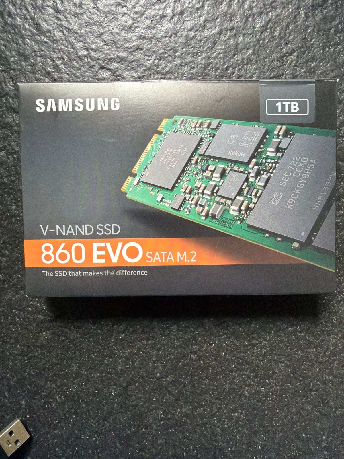 Samsung 860 EVO SATA M.2 SSD 1TB met externe behuizing, Computers en Software, Intern, Gebruikt, Server, Ophalen of Verzenden