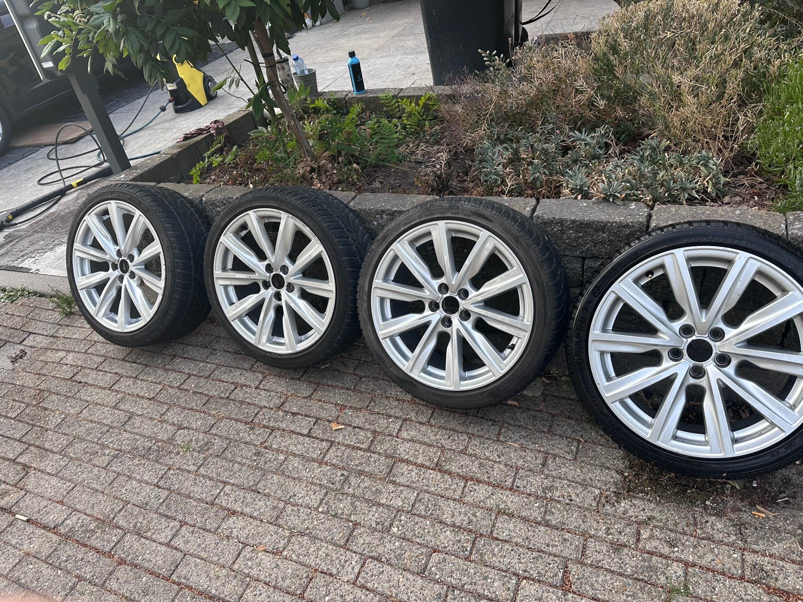Originele Audi Speedline lichtmetalen velgen, 17 inch, Auto-onderdelen, Ophalen, Velg(en), 17 inch, Winterbanden