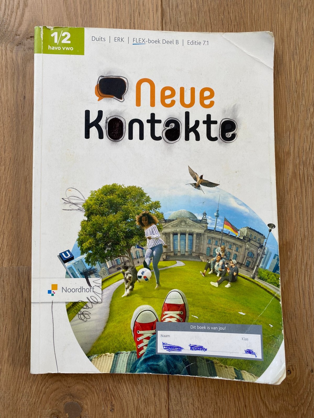 Schoolboek Duits Neue Kontakte 1/2 havo vwo, Boeken, Ophalen of Verzenden, Gelezen, HAVO, Duits