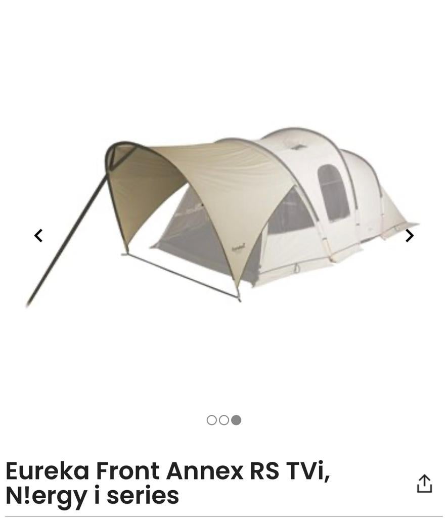 Eureka Front Annex RS, Caravans en Kamperen, Ophalen of Verzenden, Zo goed als nieuw