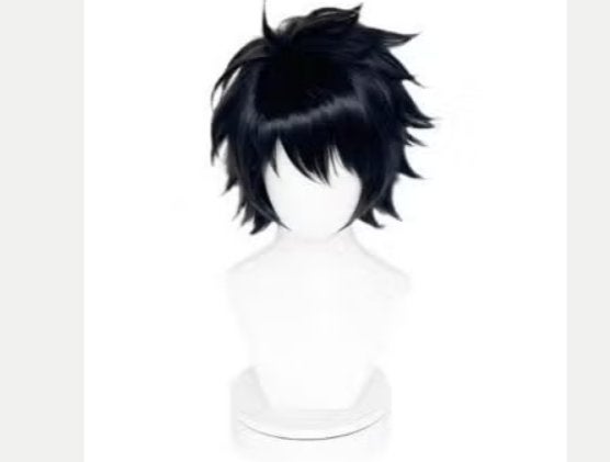 Death Note anime cosplay pruik L van synthetisch haar, Ophalen of Verzenden, Nieuw