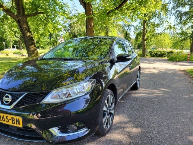 Nissan Pulsar 1.2 DIG-T Black Edition Clima, Auto's, Nissan, Bedrijf, Te koop, Pulsar, ABS, Achteruitrijcamera, Airbags, Airconditioning