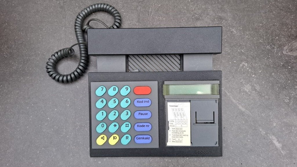 Vintage Bang & Olufsen BeoCom 2000 Telefoon., Ophalen of Verzenden, Gebruikt