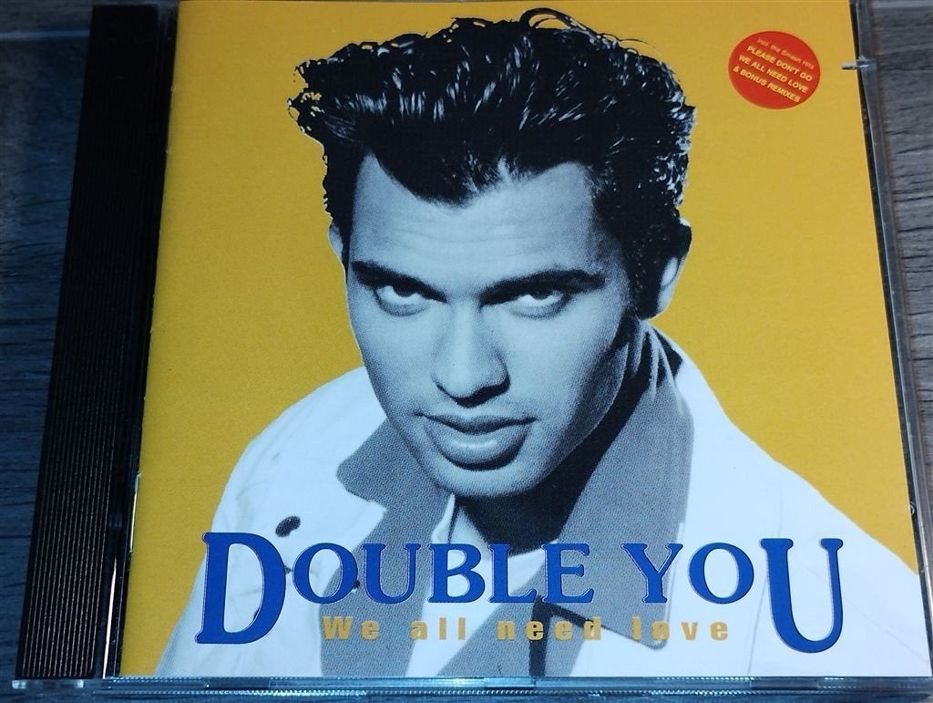 Double You - We All Need Love, Cd's en Dvd's, Cd's | Dance en House, Ophalen of Verzenden, Zo goed als nieuw, Disco