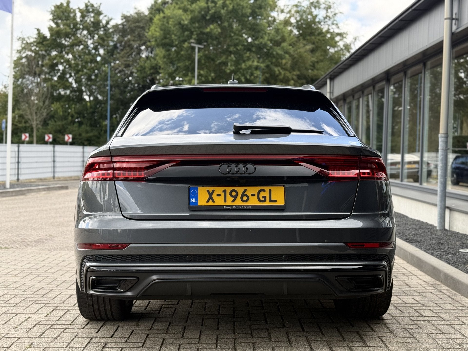 Audi Q8 55 TFSI e quattro Pro Line S Line HUD B&O (bj 2021), Auto's, Automaat, Dealer onderhouden, Gebruikt, 2995 cc