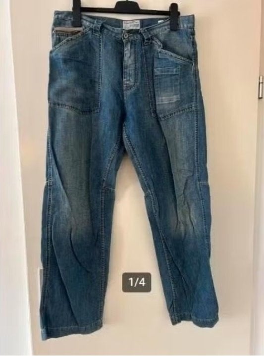 Blauwe Energie jeans W36 - L34 (ZGAN) super zachte stof, Kleding | Heren, W36 - W38 (confectie 52/54), Energie, Blauw, Ophalen of Verzenden