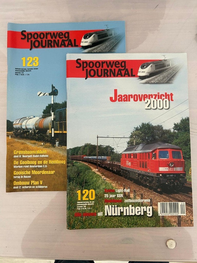 Diverse losse Trein magazines voor de verzamelaar, Ophalen of Verzenden, Gebruikt, Trein, Boek of Tijdschrift