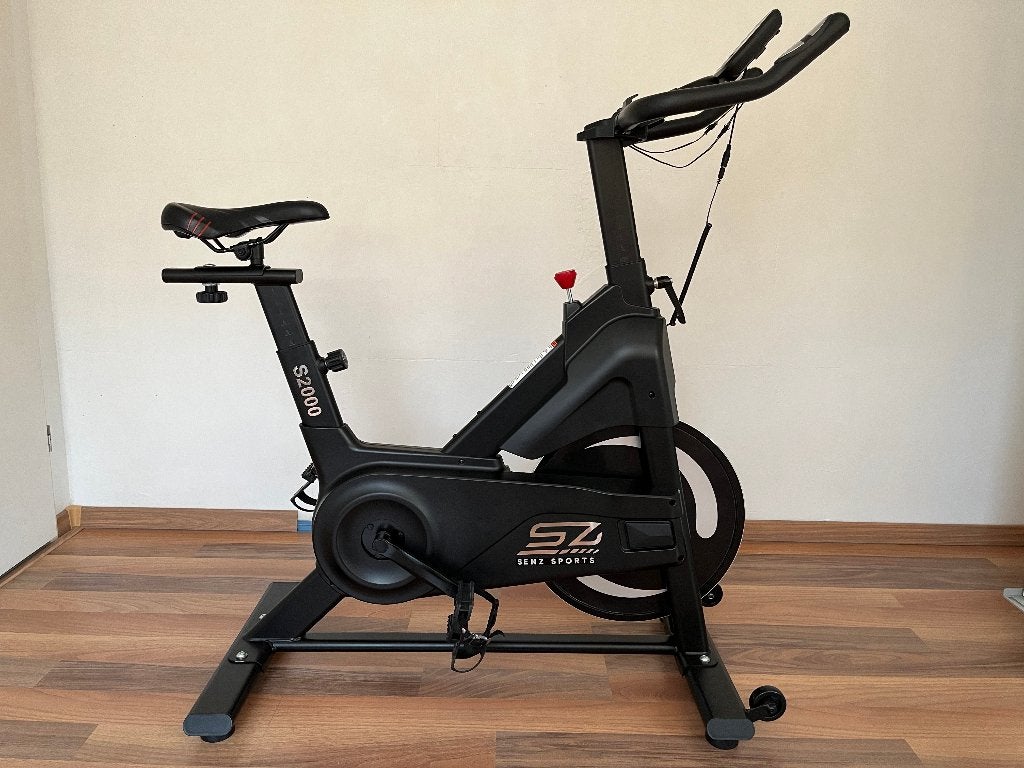 Senz Sports S2000 Spinningfiets, Sport en Fitness, Fitnessapparatuur, Ophalen, Zo goed als nieuw, Metaal, Spinningfiets