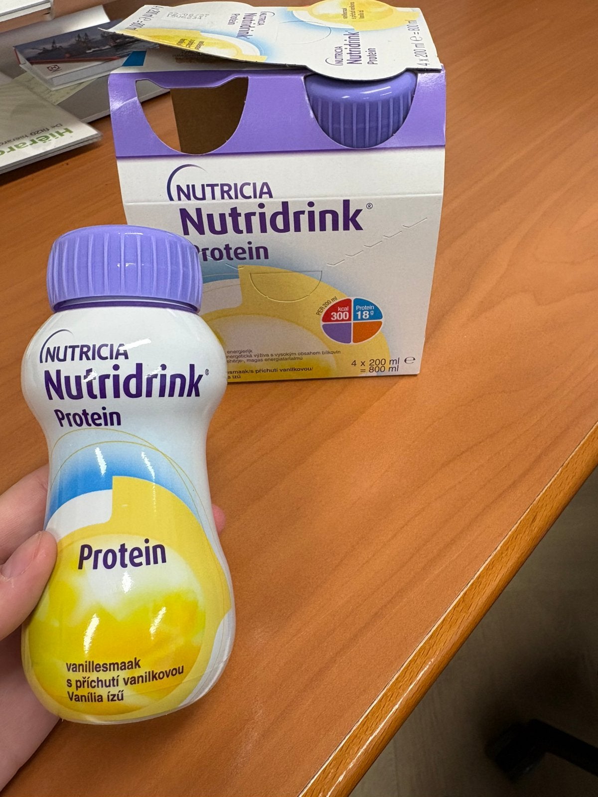 Nutridrink Protein vanille – 3 flesjes van 200 ml, Ophalen, Nieuw, Poeder of Drank