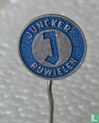 Speldje - Juncker Rijwielen [blauw], Ophalen of Verzenden, Zo goed als nieuw, Merk, Speldje of Pin