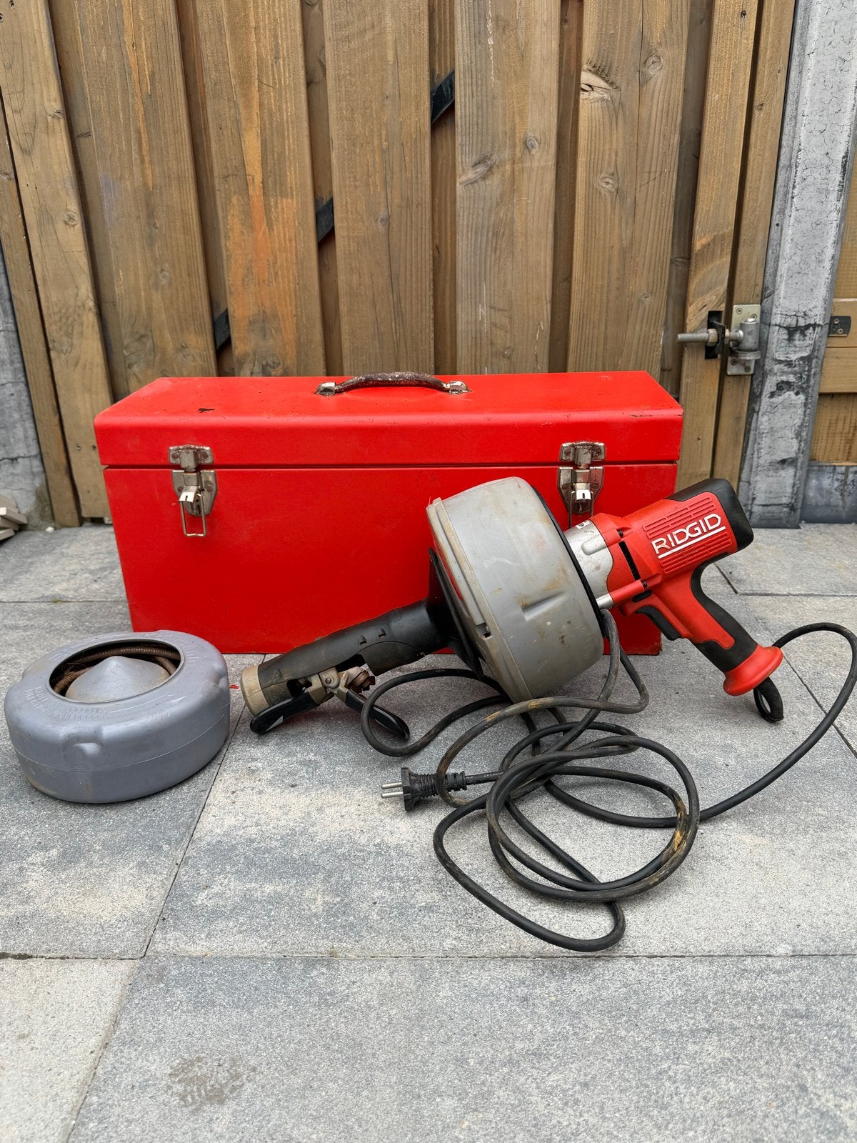 RIDGID K-45 AF Ontstoppingsmachine / Rioolveer, Ophalen, Gebruikt, Minder dan 400 watt, Overige typen
