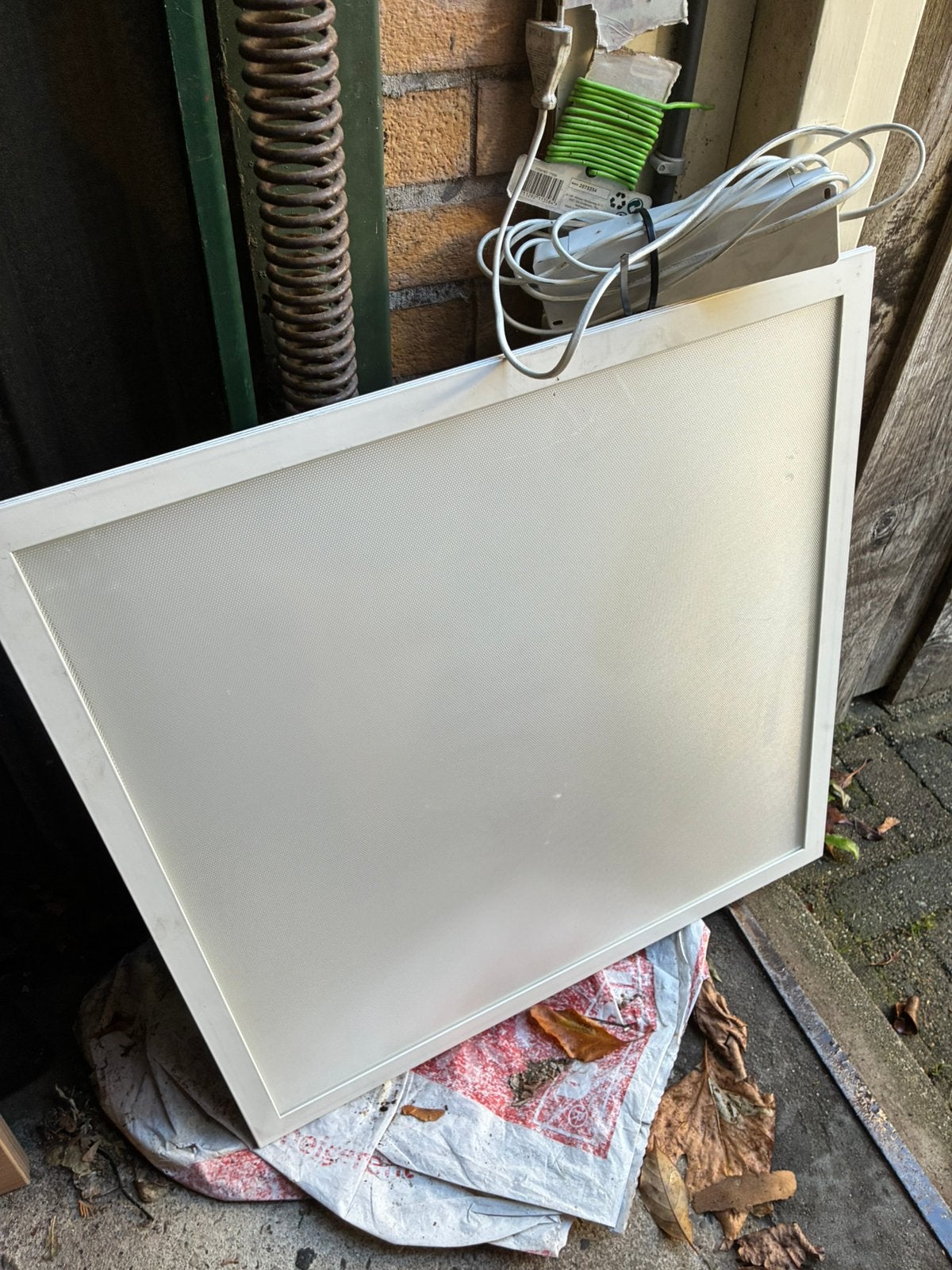 Te koop 3 ledlampen, Ophalen of Verzenden, Gebruikt, Metaal