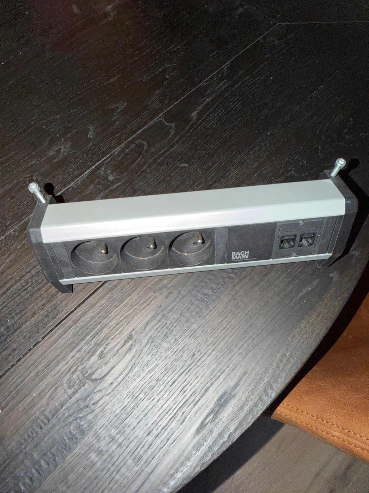 10x Bachmann Stekkerdoos, 3 stopcontacten en 2 UTP poorten, Ophalen of Verzenden, Gebruikt, Bachmann, Stekkerdoos