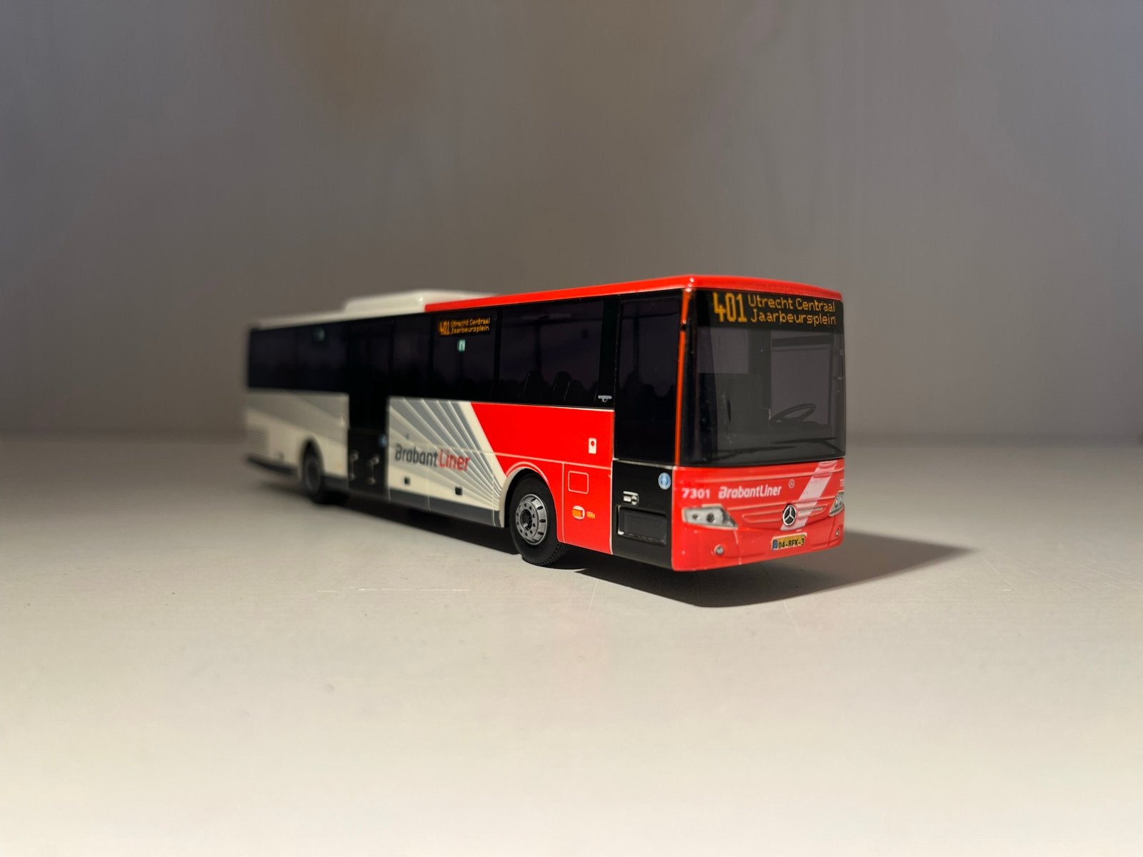Arriva Brabantliner AWM lijn 401 modelbus, Hobby en Vrije tijd, Modelauto's | 1:87, Zo goed als nieuw, Overige typen, Overige merken
