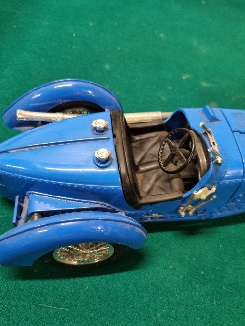 -	Modelauto bugatti type 59 1934 burago, Ophalen of Verzenden, 'T Olde Gre-j, Info@toldegrej.nl, Endepoelstraat 20f Didam