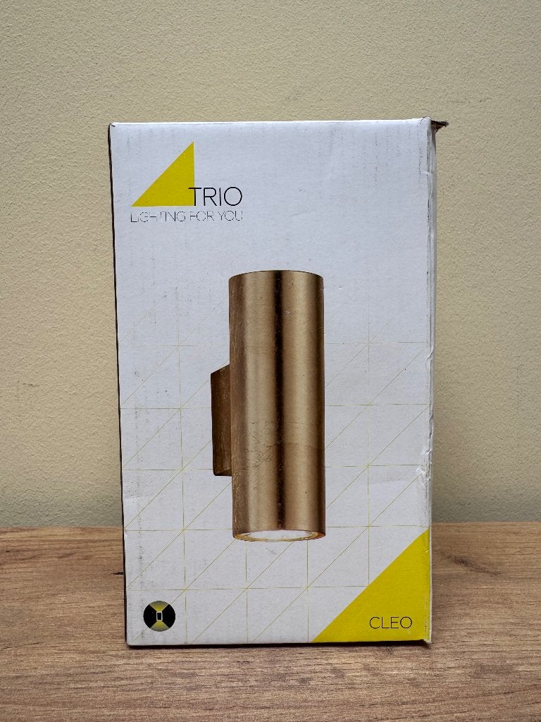 Trio Lighting Cleo Wandlamp – Moderne Up & Downlight, Ophalen of Verzenden, Nieuw