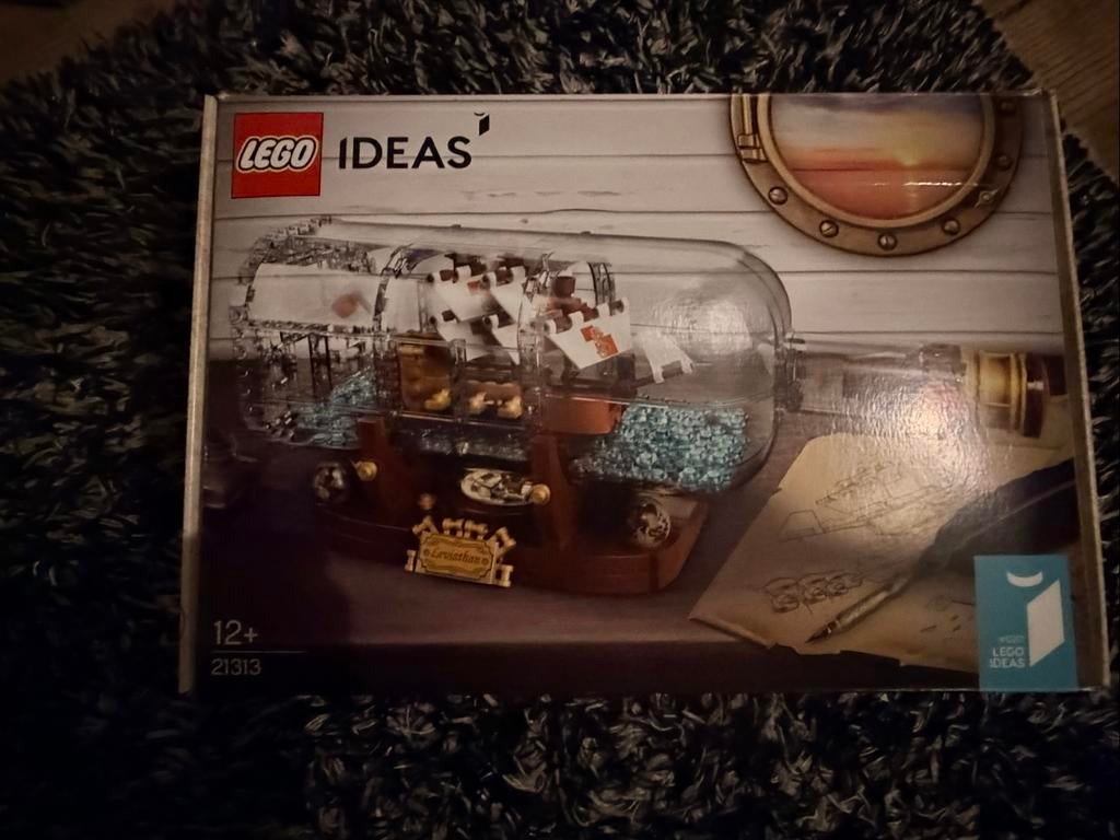 Lego Ideas 21313 Schip in een Fles, Ophalen of Verzenden, Gebruikt, Complete set, Lego