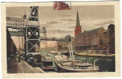 Binnenvaart, Ophalen of Verzenden, Gebruikt, Kaart, Foto of Prent