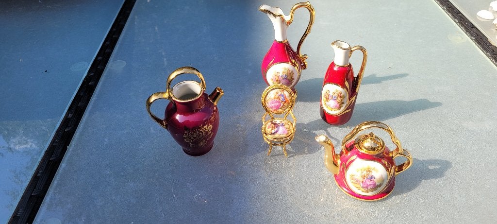lot mini limoges items (13iv293), Ophalen of Verzenden
