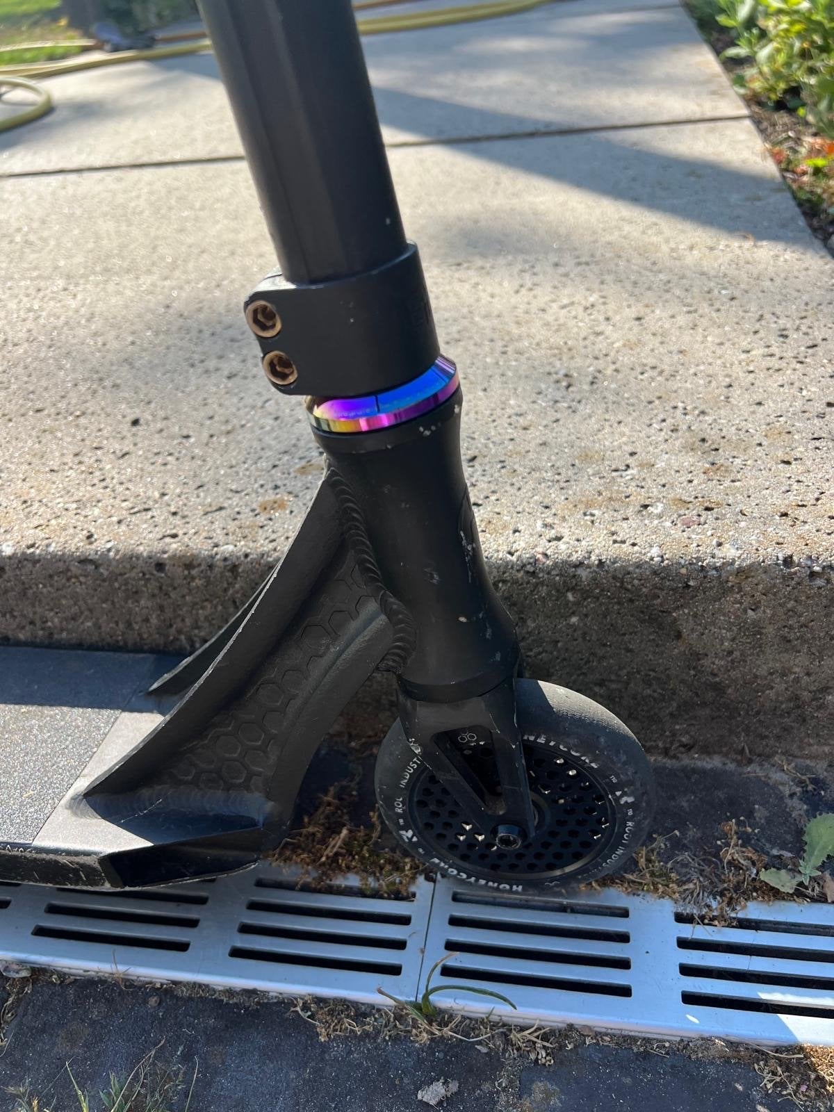 Stuntstep ethic erawan v1 gloednieuwe wielen en handvatten, Fietsen en Brommers, Steps, Ophalen, Gebruikt, Gewone step