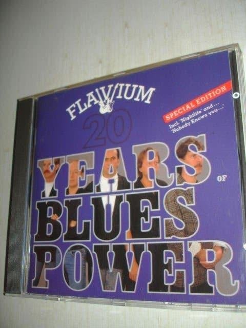 Flavium- 20 Years of Bluespower- Polydor- (NIEUW), Verzenden, 1980 tot heden, Nieuw in verpakking, Jazz en Blues