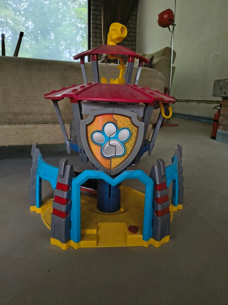 Paw Patrol uitkijktoren - Dino rescue hoofdkwartier, Kinderen en Baby's, Speelgoed | Overig, Ophalen, Gebruikt, Jongen of Meisje