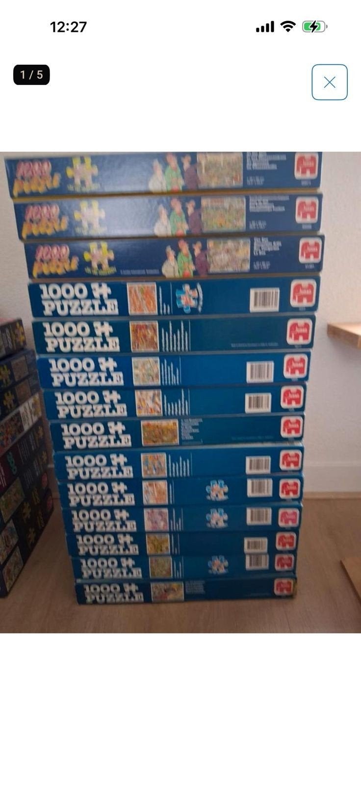 Veel Jan van Haasteren puzzels 1000 st, Hobby en Vrije tijd, Denksport en Puzzels, Ophalen of Verzenden, 500 t/m 1500 stukjes