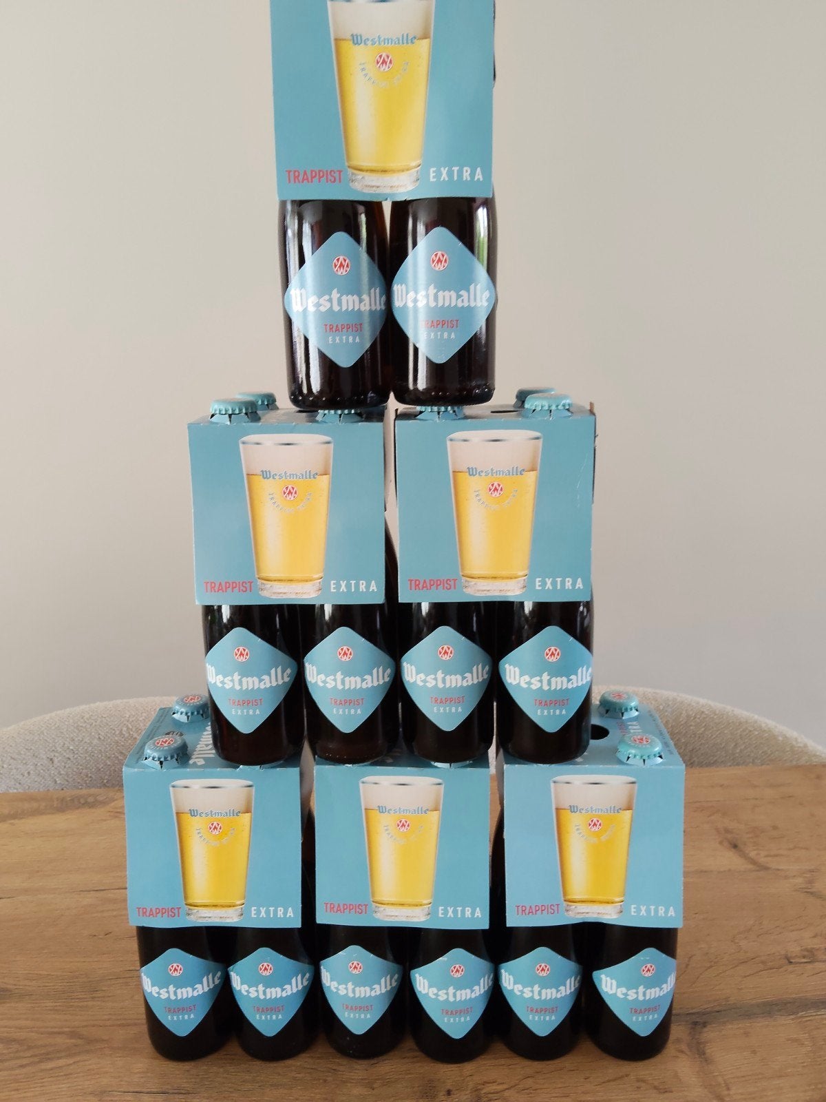 Westmalle Extra trappist speciaalbier €1, Ophalen of Verzenden, Nieuw, Flesje(s), Overige merken
