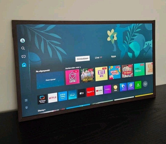 Samsung THE FRAME QLED 32" 4K Ultra Smart TV Nieuwstaat!, Ophalen, 50 Hz, Zo goed als nieuw, Samsung