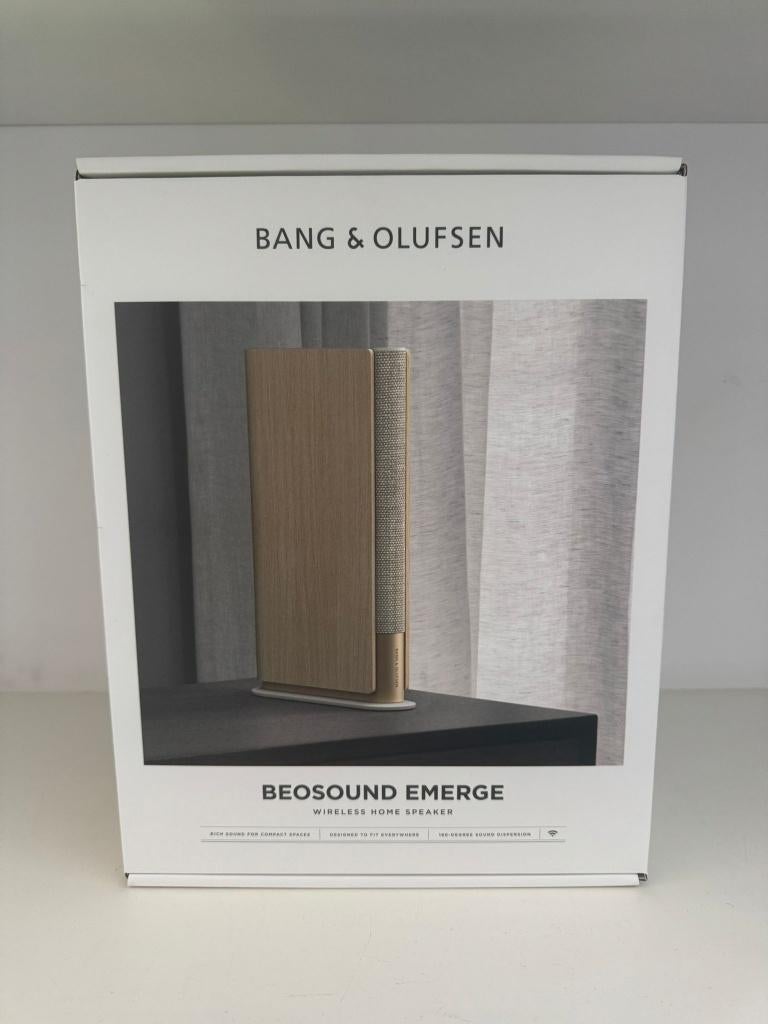 Beosound Emerge Gold Tone draadloos B&O Bang en Olufsen, Overige merken, Info@bang-olufsen.dk, Overige typen, Nieuw