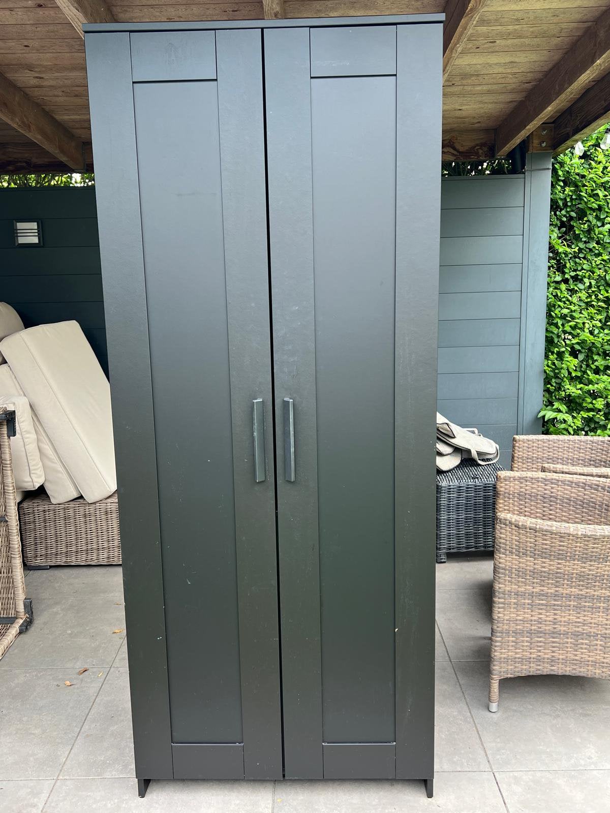 Te koop IKEA kast BRIMNES zwart, Huis en Inrichting, Kasten | Lockerkasten, Ophalen, Zo goed als nieuw