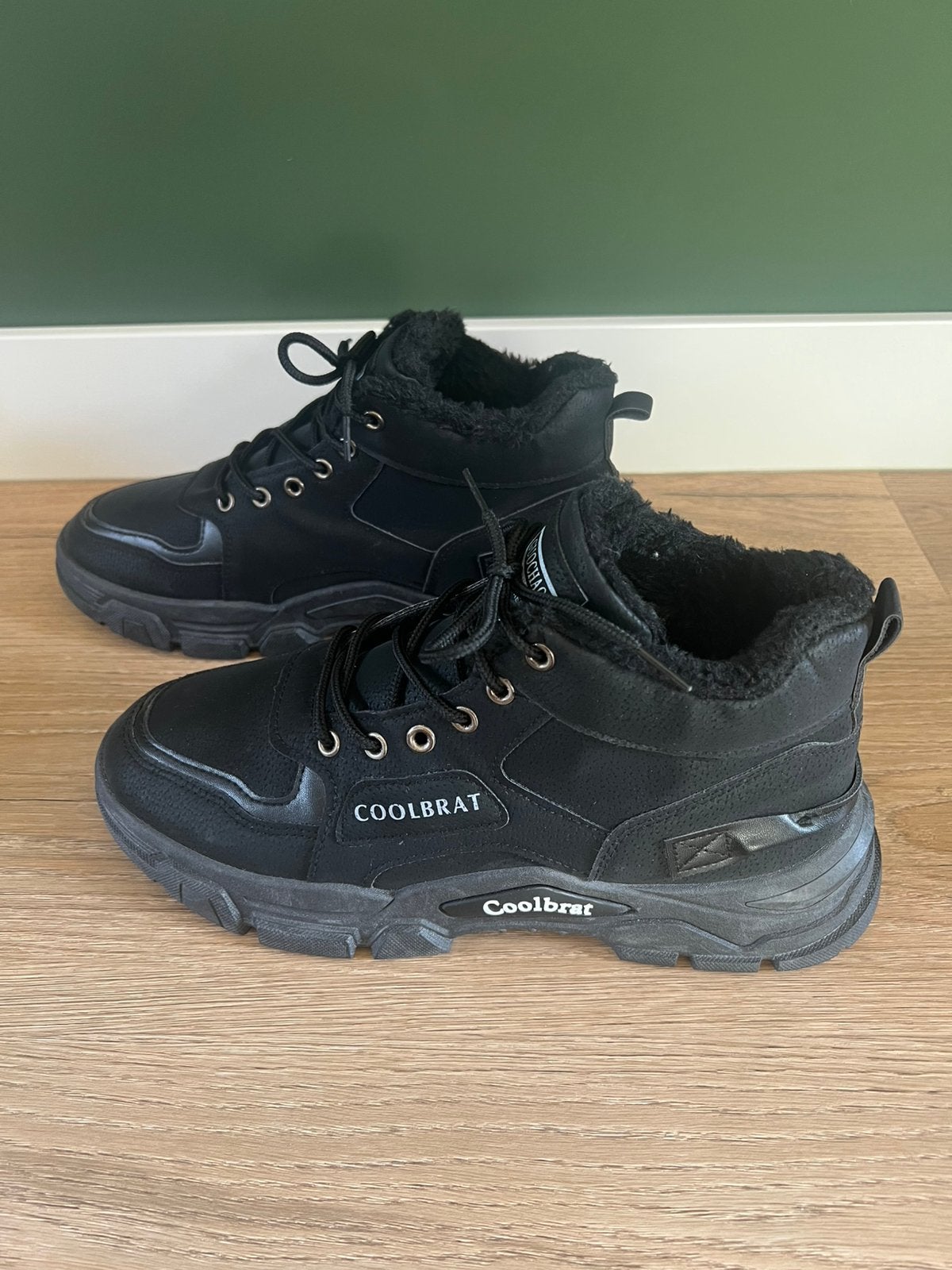 Heren schoenen Maat 43 gevoerd, Zwart, Nieuw, Ophalen of Verzenden, Veterschoenen
